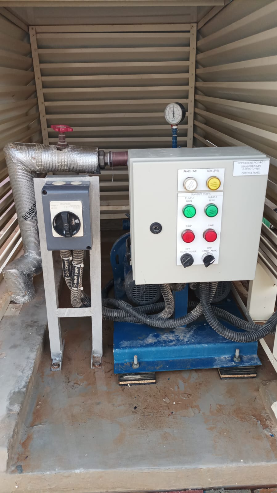 MEP plumbing work
