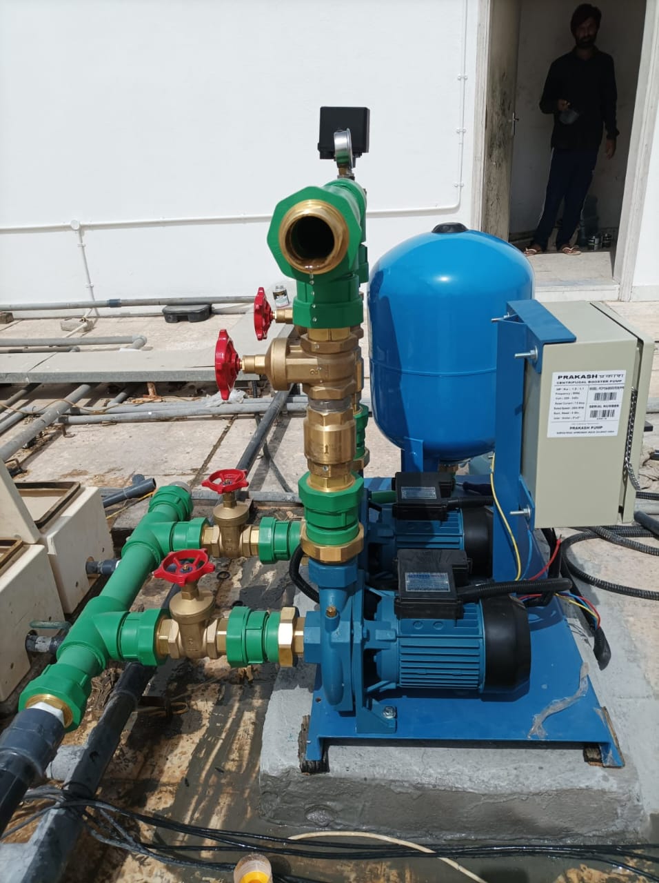 MEP plumbing work